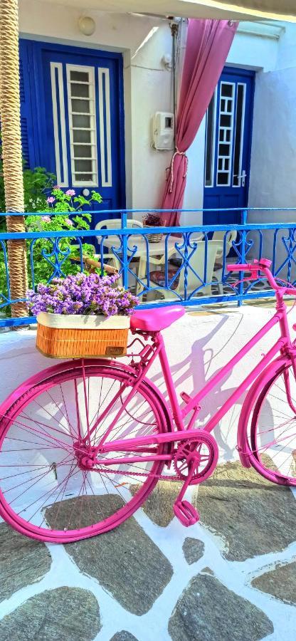 The Hot Pink Bike House Villa Parikiá Eksteriør bilde