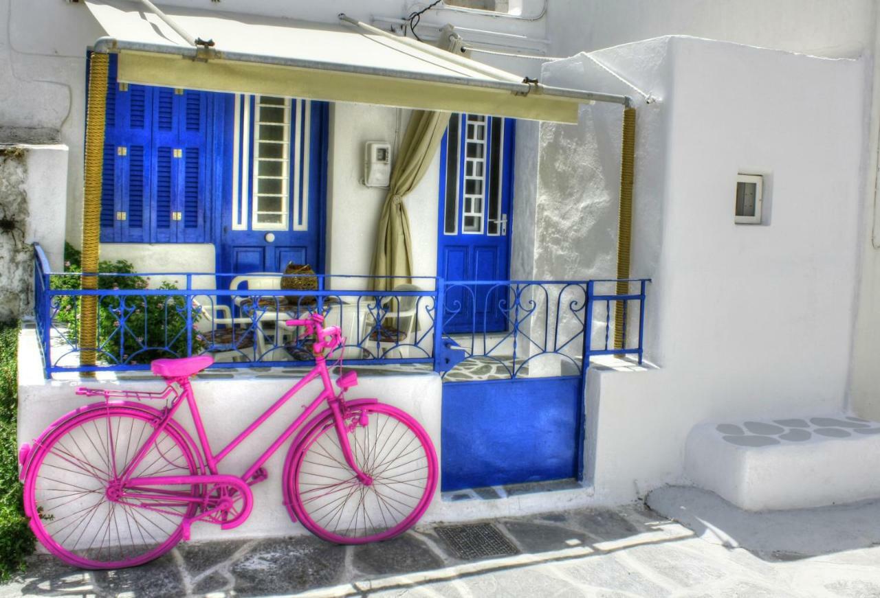 The Hot Pink Bike House Villa Parikiá Eksteriør bilde